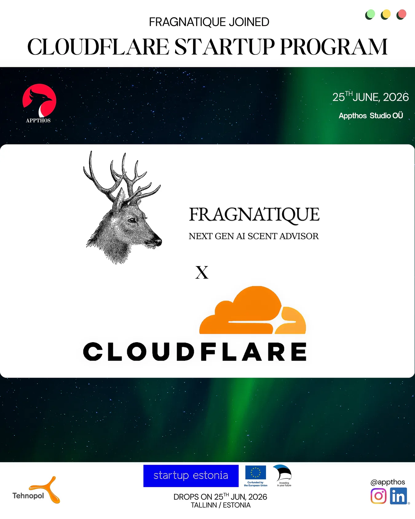 Fragnatique Joins Cloudflare for Startups