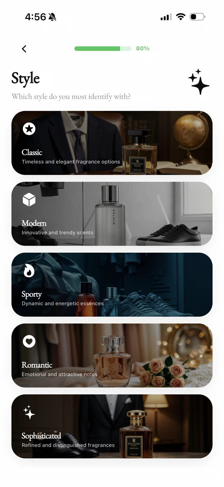 Style step in Scent Lab